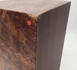 Open Box: Jewelry Armoire, 12.5" W x 8.5" D x 6.25" H - Burlwood