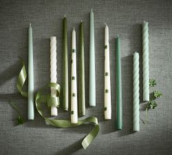 Twisted Taper Candles - Set of 6