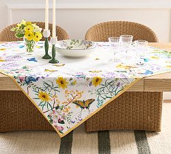 Meadow Cotton Table Throw