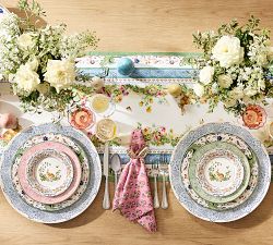 Botanical Bunny Cotton Table Runner