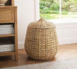 Vera Tulip Lidded Basket