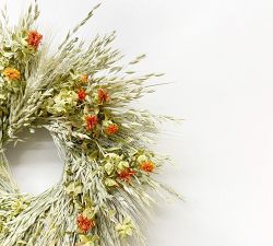 Dried Savannah Prairie Wreath