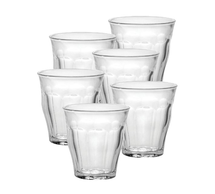 Duralex Picardie Clear Drinking Glasses | Pottery Barn