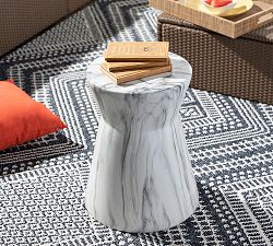 Elias Round Ceramic Accent Table