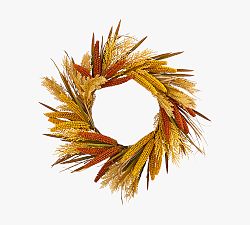 Faux Soghum Harvest Wreat