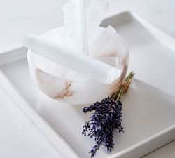 Handcrafted Alabaster Potpourri Bowl