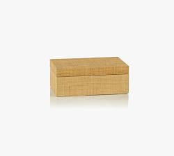 Merlin Grasscloth Decorative Box
