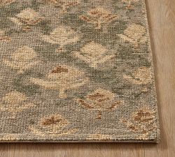 Poppy Hand-Knotted Wool Rug
