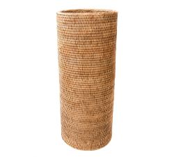 Tava Handwoven Rattan Round Umbrella Basket
