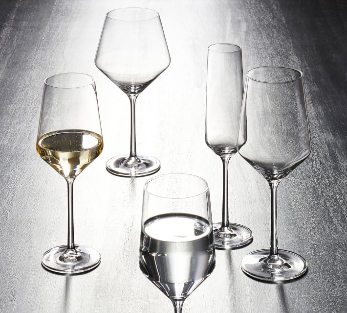 ZWIESEL GLAS Pure White Wine Glasses, Set of 6 | Pottery Barn