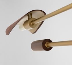 Canlish Leather Chandelier (53")