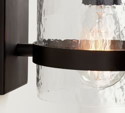 Laurel Glass Sconce (9'')