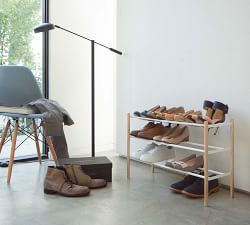 Plain Expandable 3-Tier Shoe Rack