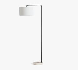 Windham Alabaster Task Sectional Floor Lamp (74&quot;)