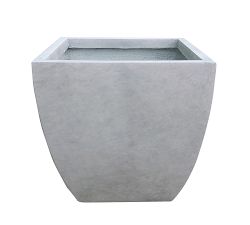 Xavier Lightweight Concrete Flared Square Planters