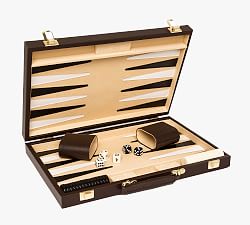 Chocolate Brown Backgammon Set