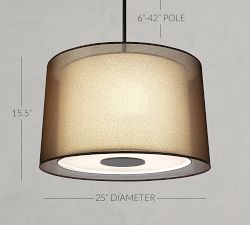 Edna Pendant (8"-25")