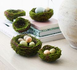 Faux Speckled Decorative Eggs