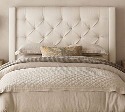 Harper Tufted Upholstered Wall Mounted Headboard