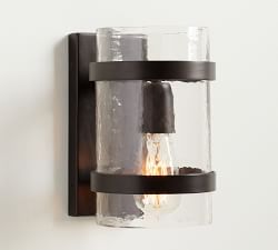 Laurel Glass Sconce (9'')