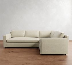 Pacifica Wide Arm 3-Piece Sectional  (105"&ndash;109")
