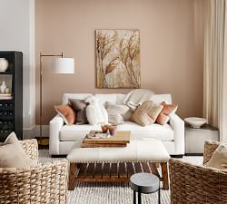 Reeve Textured Striped Pillow Cover