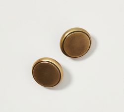 Somorset Round End Cap Finial - Set of 2