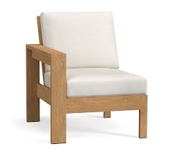 Build Your Own - Malibu Teak Outdoor Sectional Components