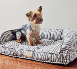 Harry Barker Striped Lounger Pet Bed