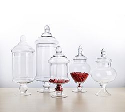 Glass Candy Jars