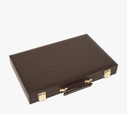 Chocolate Brown Backgammon Set