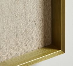 Open Box: Linen Home Office Pinboard