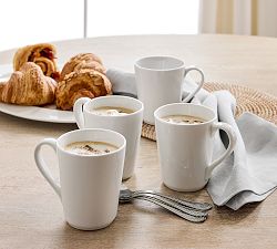 Porcelain Mugs - Set of 4