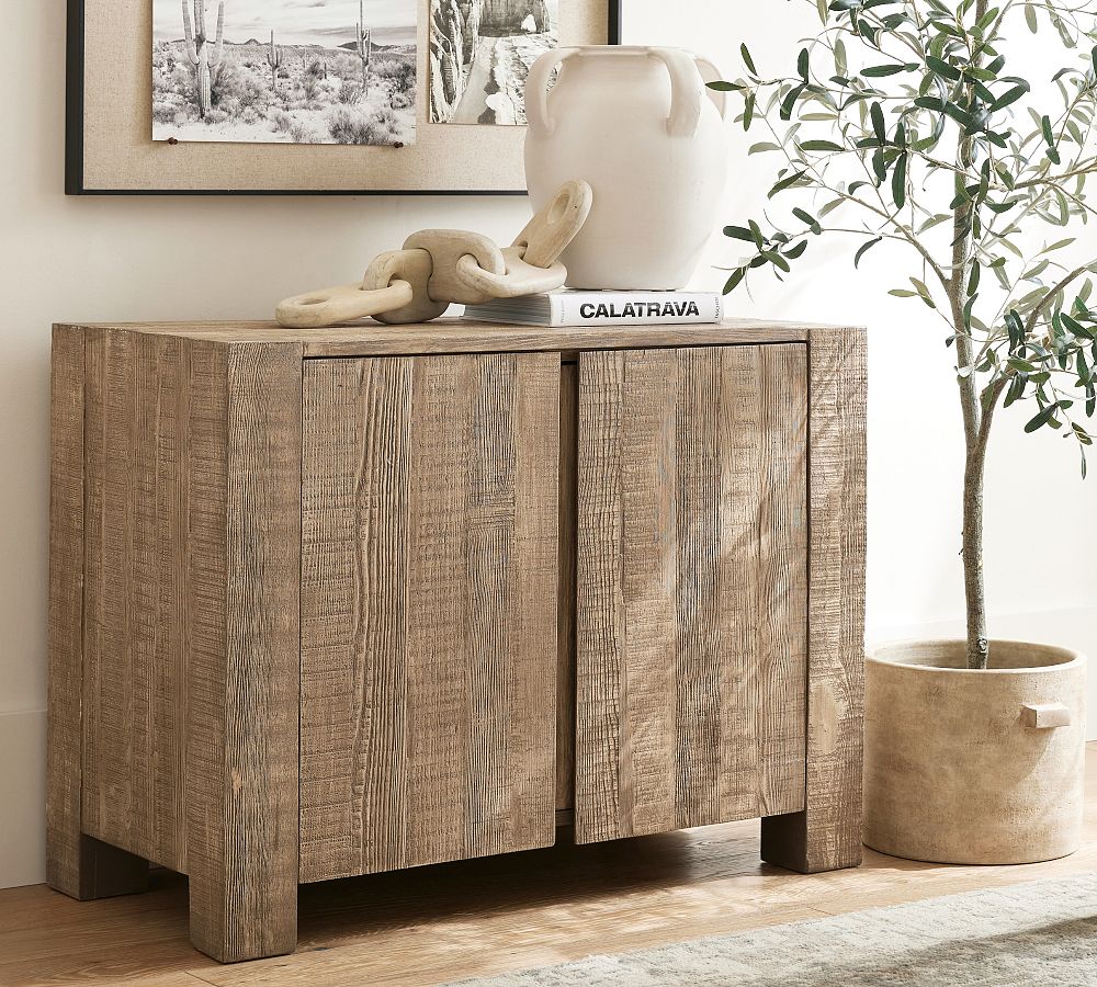 Rockport Reclaimed Wood Cabinet | Pottery Barn