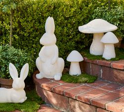 Lit Outdoor Mushroom