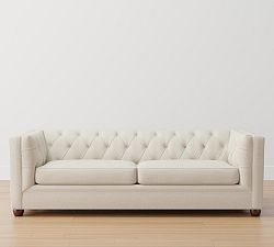 Open Box: Chesterfield Square Arm Upholstered Sofa