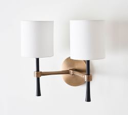 Leland Metal 2-Light Sconce (14'')