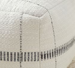 Mal Indoor/Outdoor Textured Pouf