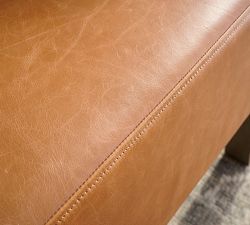 Arden Leather Bench