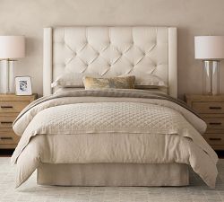 Harper Tufted Upholstered Wall Mounted Headboard