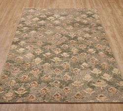Poppy Hand-Knotted Wool Rug