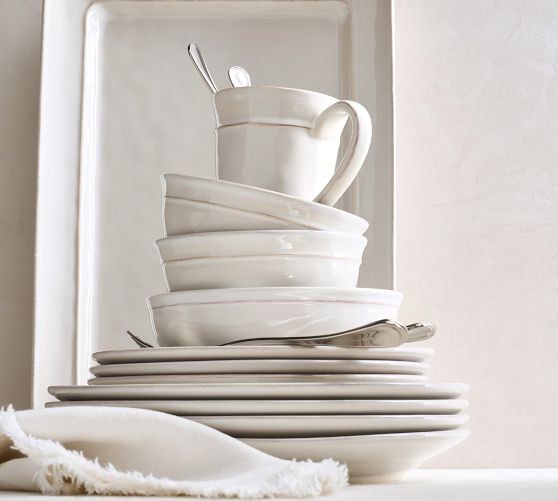 Cambria Handcrafted Stoneware Cereal Bowls - Set of 4