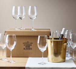 Caterer's Box Wine Stem Glasses - Set of 12