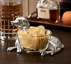 Figural Hound Snack Bowl