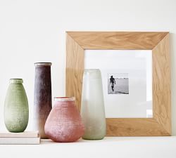 Frosted Glass Vase Collection