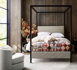 Atwell Metal Canopy Bed