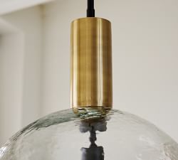 Reese Glass Globe Pendant (15")