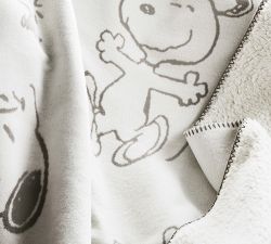 Peanuts™ Snoopy™ Sherpa Back Throw