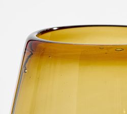 Santino Handcrafted Recycled Stemless Wine Glasses