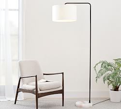 Windham Alabaster Task Sectional Floor Lamp (74&quot;)
